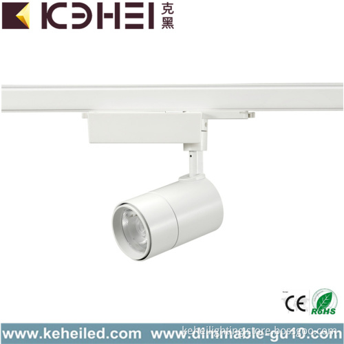 20W LED Track Lights 6000K White Black Silver